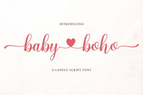 Baby Boho Font