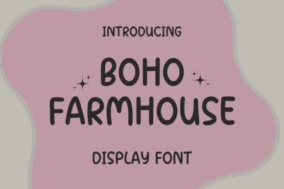 Boho Farmhouse Font