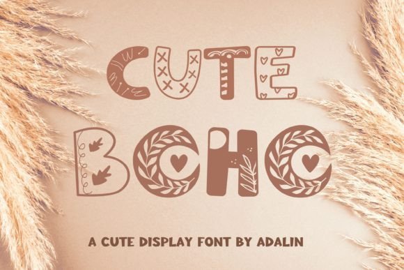 Cute Boho Font