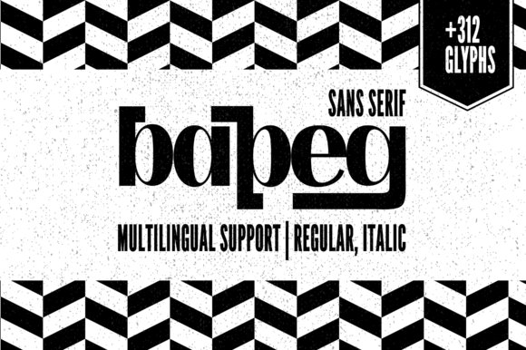 Bapeg Font