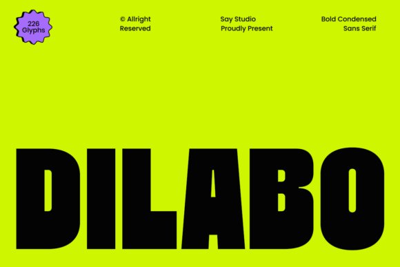 Dilabo Font