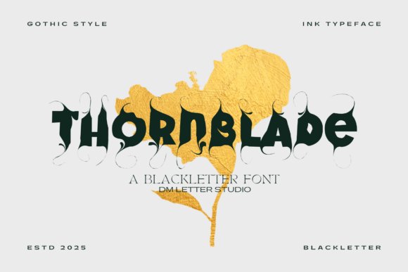 gothic tattoo fonts