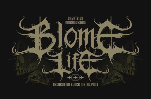 Blome Life Font