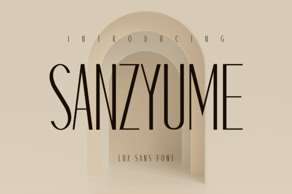 Sanzyume Font