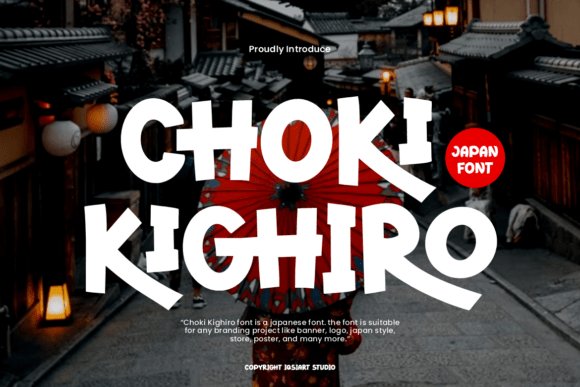 Choki Kighiro Font