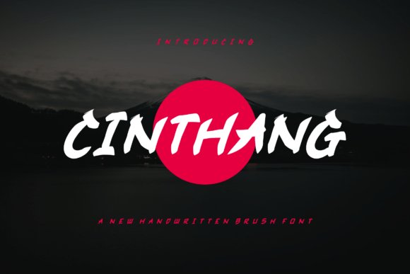 Cinthang Font