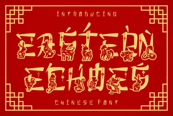 Eastern Echoes Font