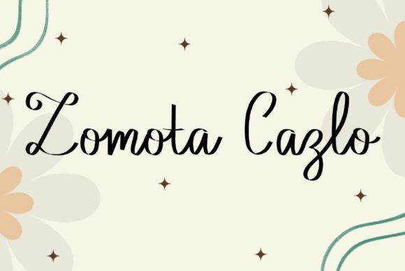 Zamota Cazlo Font