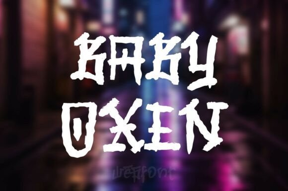 Baby Oxen Font
