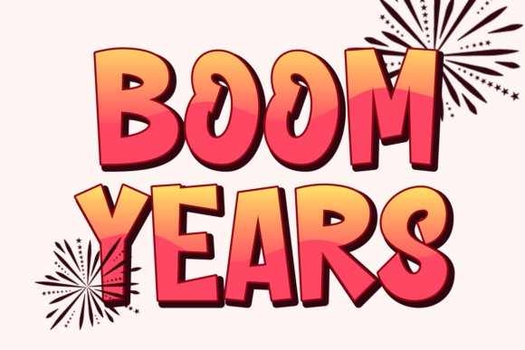 Boom Years Font