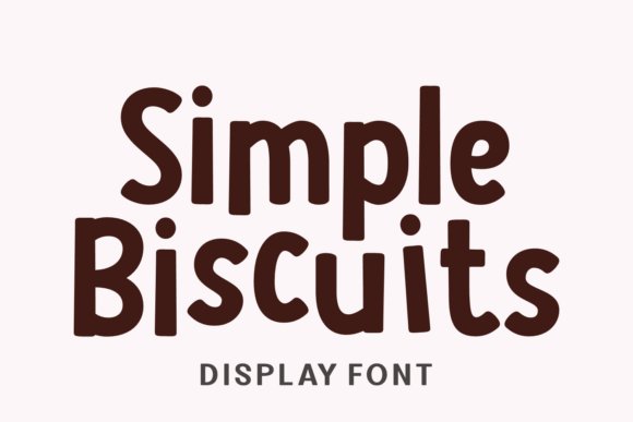 Simple Biscuits Font