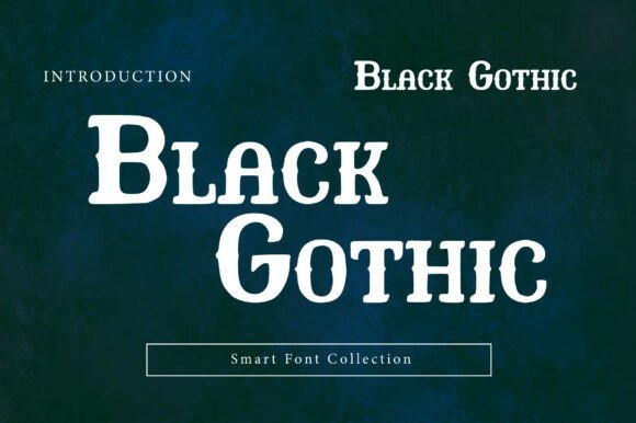 Black Gothic Font