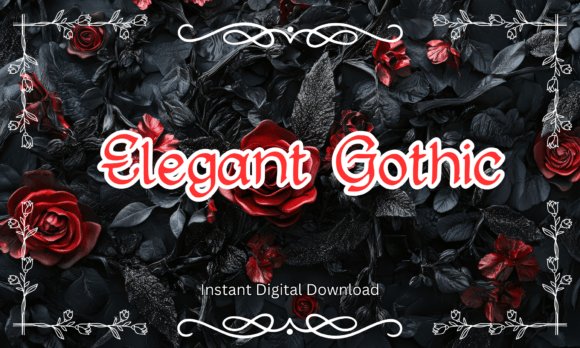 Elegant Gothic Font