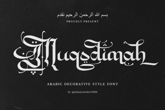 Muqodimah Display Font