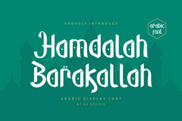 Hamdalah Barakallah Font