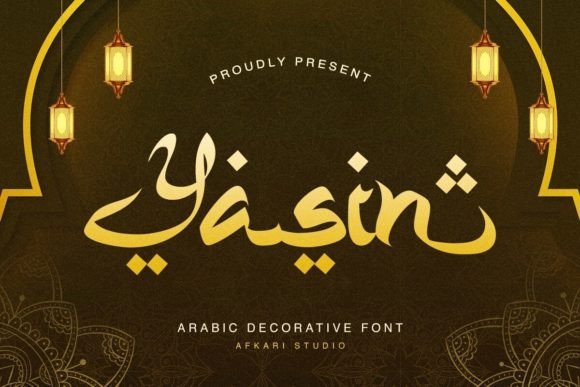 Yasin Display Font