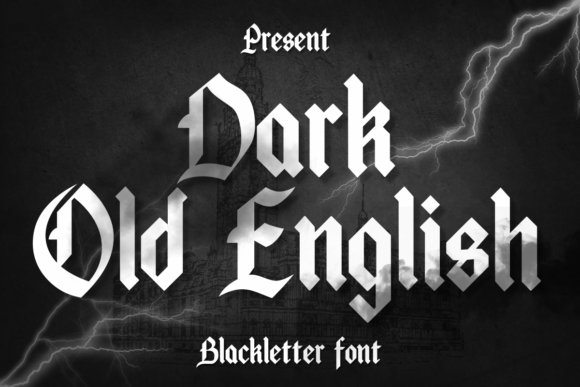Dark Old English Font