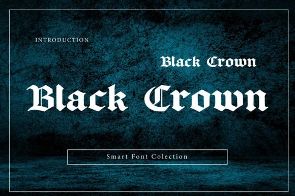 Black Crown Font