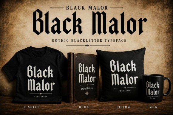 Black Malor Font