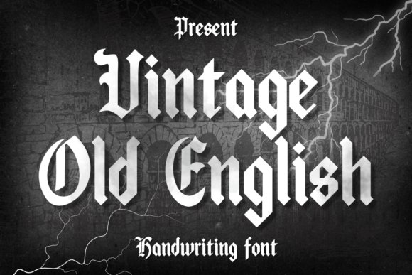 Vintage Old English (old english fonts)