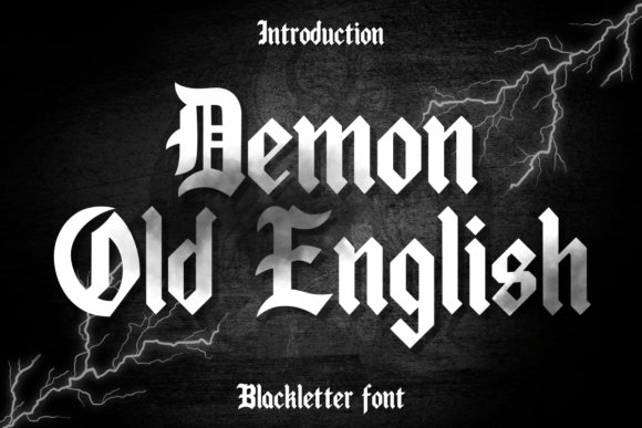 Demon Old English Font