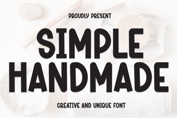Simple Handmade Font