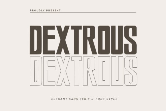 Dextrous Font