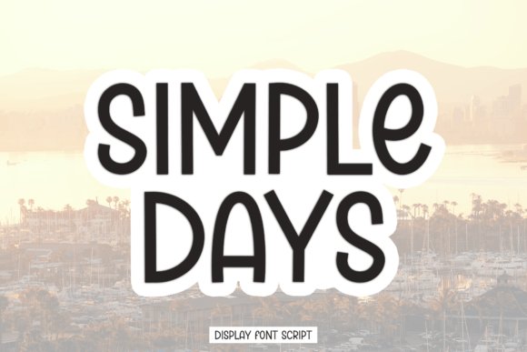 Simple Days Font