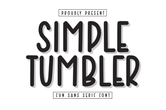 Simple Tumbler Font