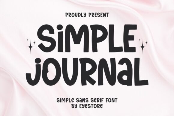 Simple Journal Font