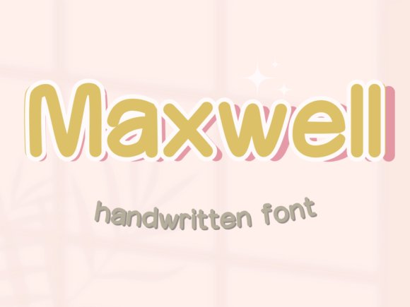 Maxwell Font