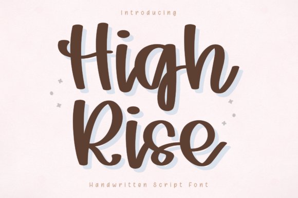 High Rise Font