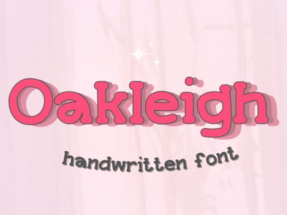 Oakleigh Font