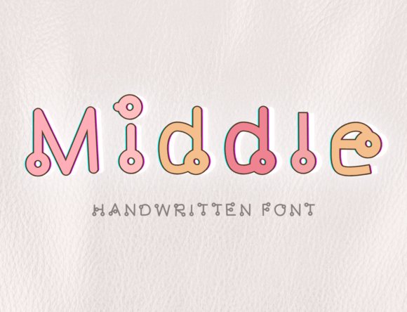 Middle Font