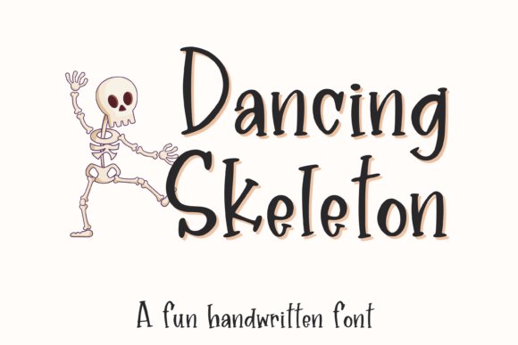 Dancing Skeleton Font