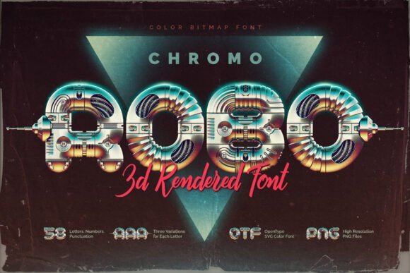 Chromo Robo Font