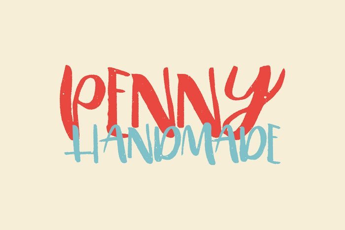 Penny Handmade Font