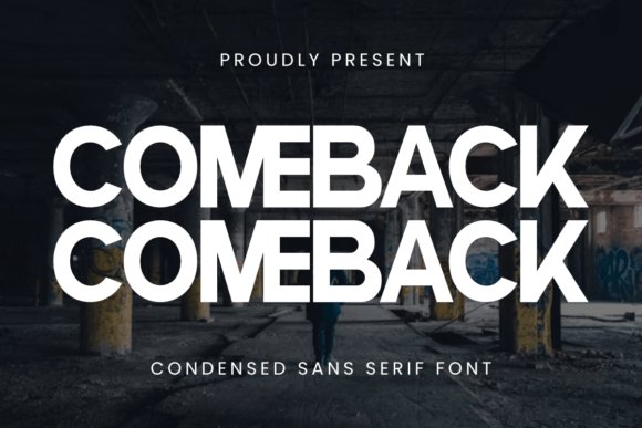 Comeback Font