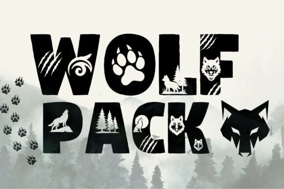 Wolf Pack Font