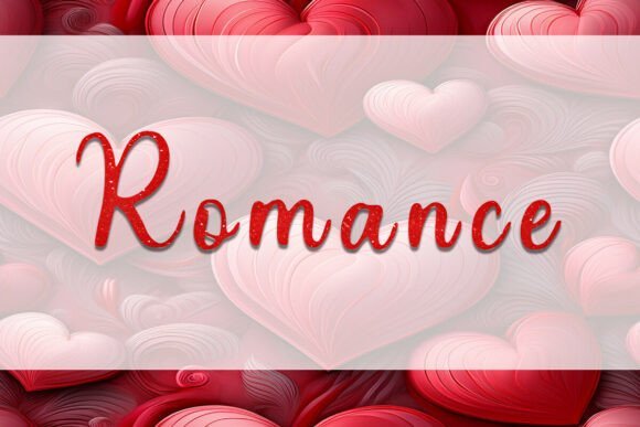 Romance Font