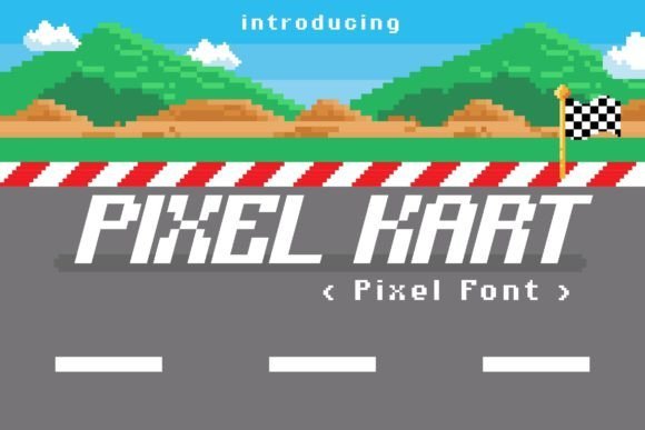 Pixel Kart Font