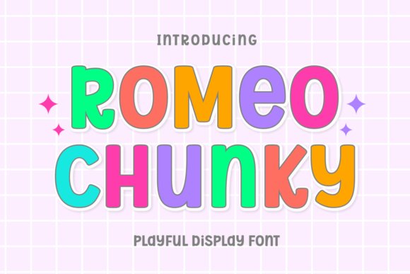 Romeo Chunky Font