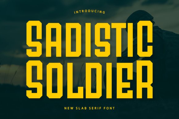 Sadistic Soldier Font