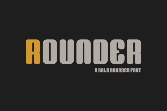 Rounder Font