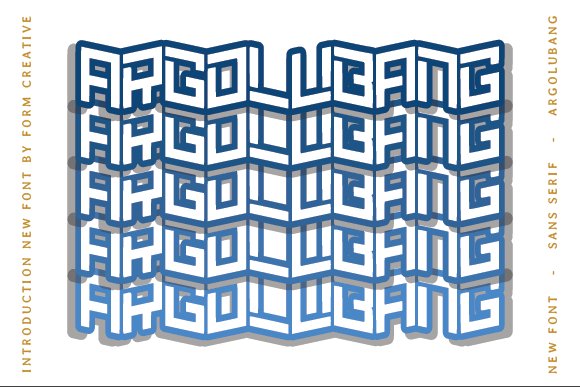 Argolubang Font
