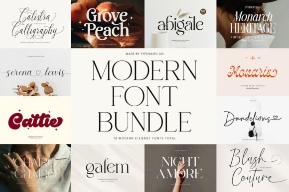 Modern Bundle Font