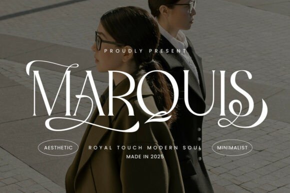 Marquis - Elegant Modern Serif Font