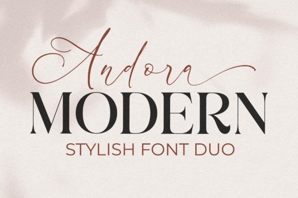 Andora Modern Font