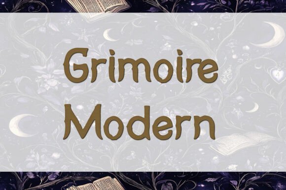 Grimoire Modern Font