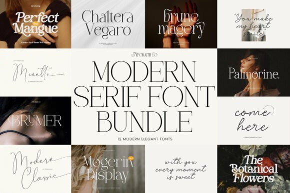 Modern Bundle Font